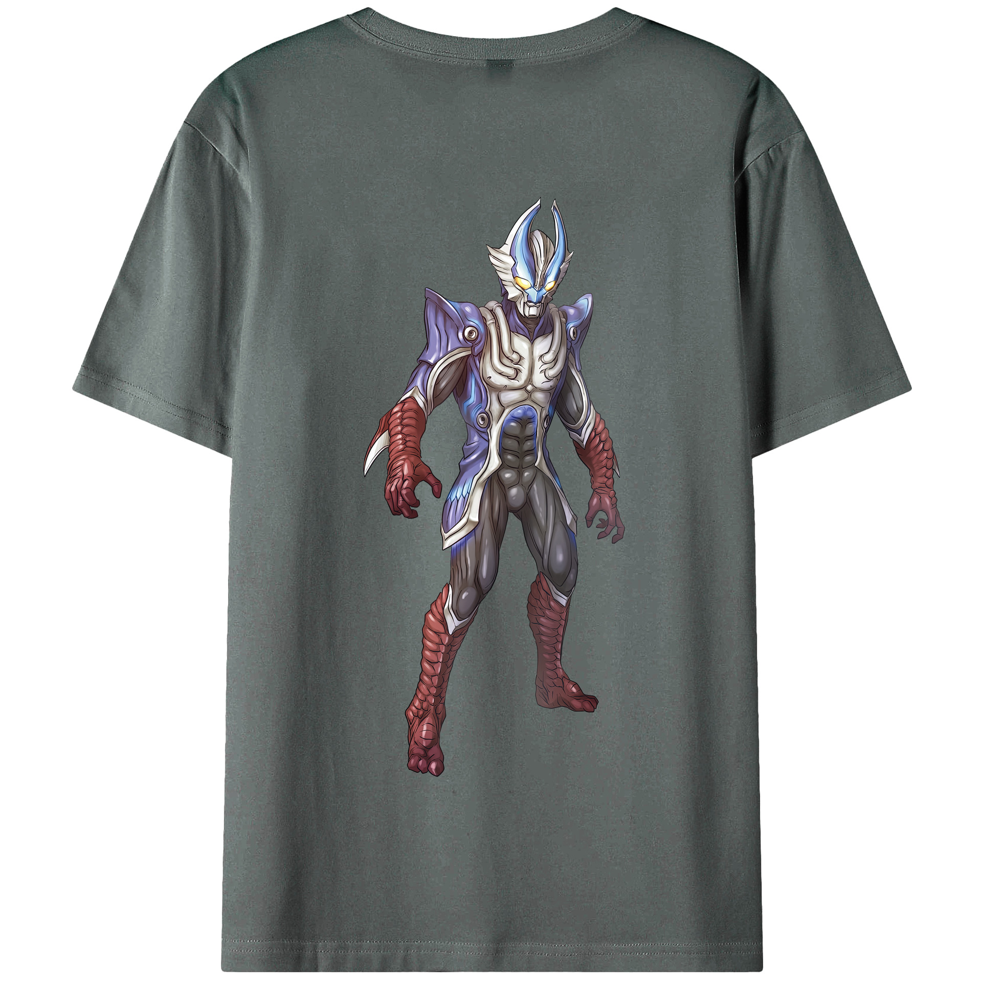 （画像用） ウルトラマン Ultraman 綿100％半袖Tシャツ（背面プリント）